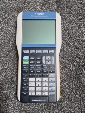 Texas Instruments TI-Nspire/TI-84 Plus Replacement Keypad - White and Blue